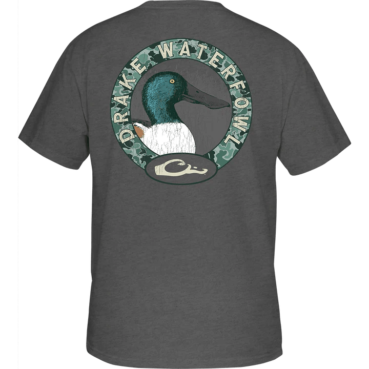 Load image into Gallery viewer, Drake Shoveler Circle T-Shirt Short Sleeve Mens T-Shirts- Fort Thompson
