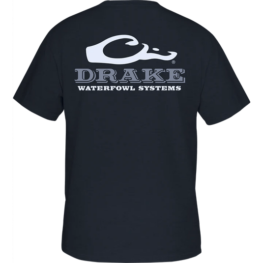 Drake Waterfowl Logo T-Shirt Short Sleeve Mens T-Shirts- Fort Thompson