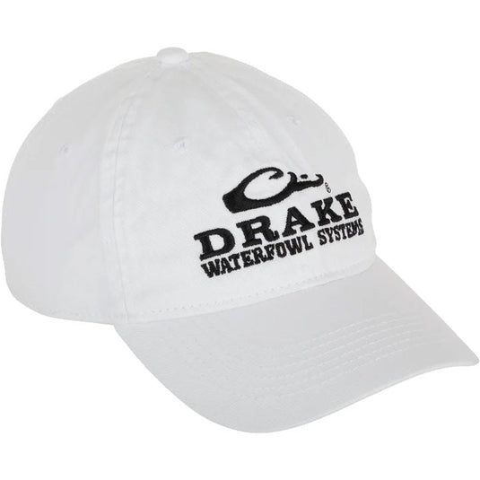 Drake White Out Cotton Twill 6-Panel Ball Cap Mens Hats- Fort Thompson