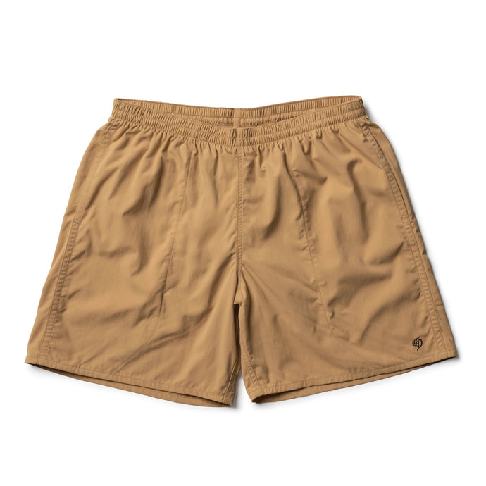 Front view of the Duck Camp Men's Scout Shorts in the color Lark/Midland.