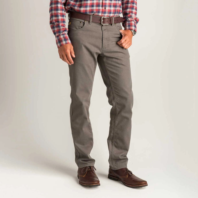 Duck Head 1865 Five-Pocket Field Canvas - 34 Inseam Mens Pants- Fort Thompson