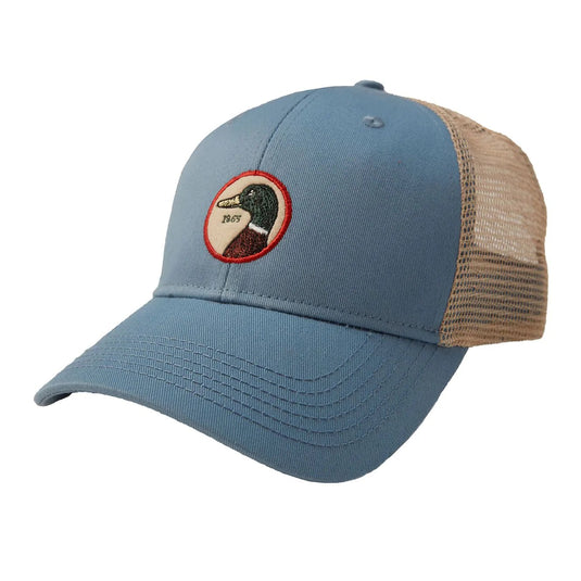 Duck Head Circle Patch Trucker Hat Mens Hats- Fort Thompson