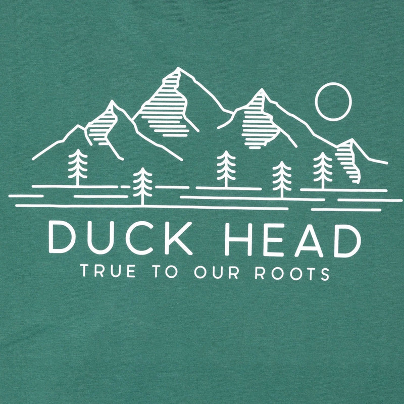 Load image into Gallery viewer, Duck Head Mountain Patch Short Sleeve T-Shirt Mens T-Shirts- Fort Thompson
