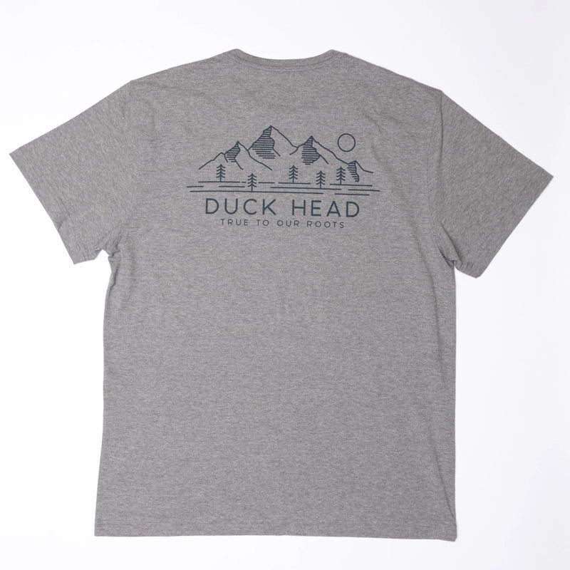 Load image into Gallery viewer, Duck Head Mountain Patch Short Sleeve T-Shirt Mens T-Shirts- Fort Thompson
