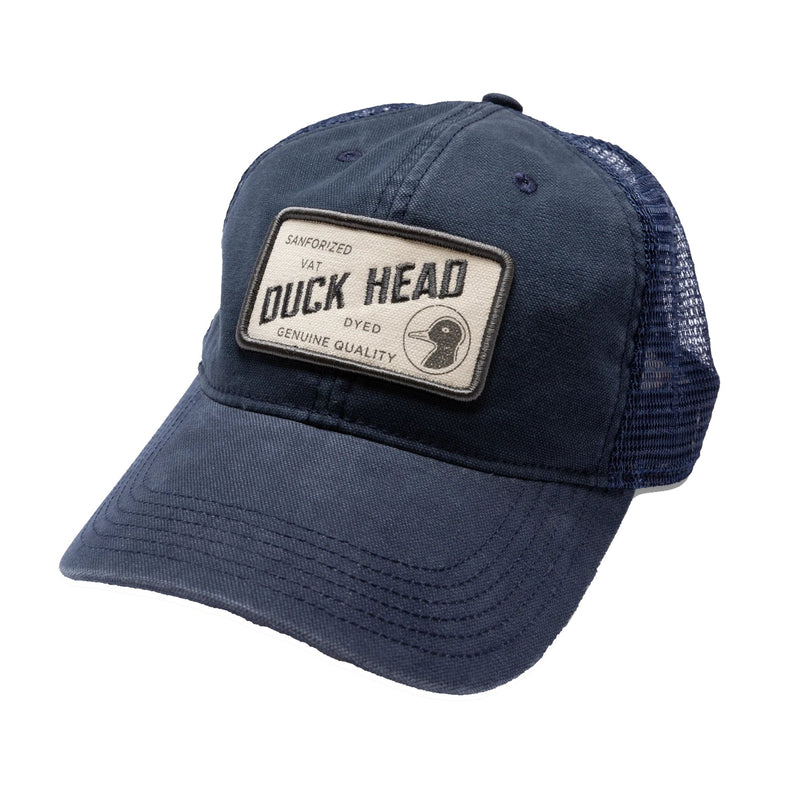 Load image into Gallery viewer, Duck Head Sanforized Patch Trucker Hat Mens Hats- Fort Thompson
