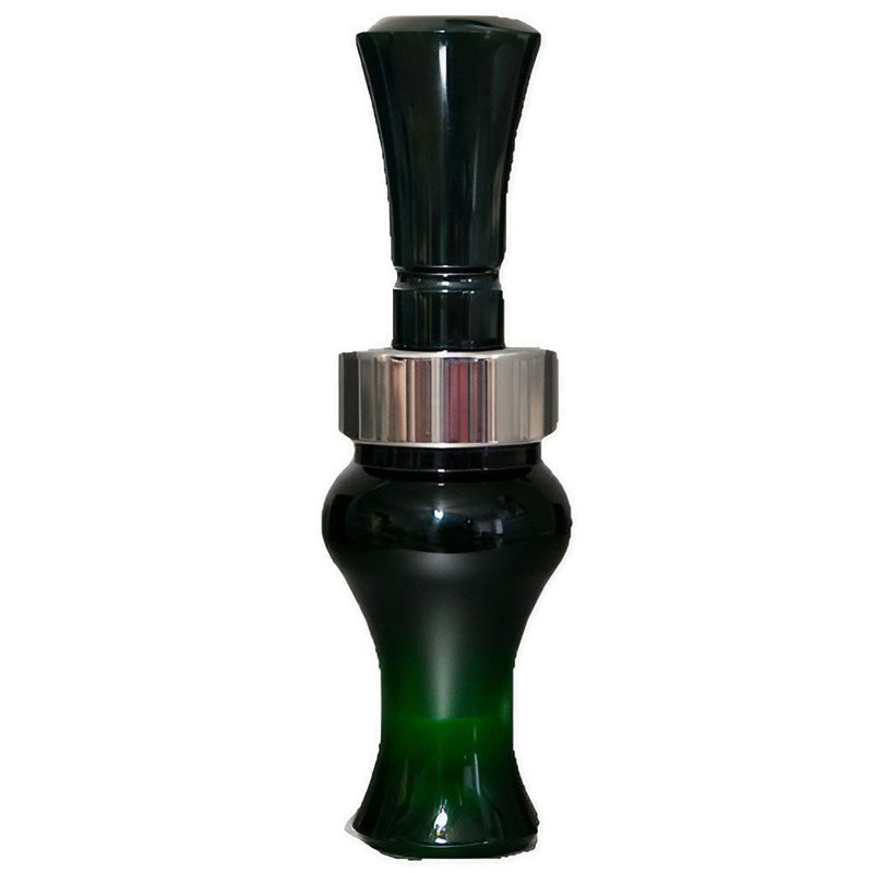 Load image into Gallery viewer, Echo Meat Hanger Duck Call in the color Dark Green.
