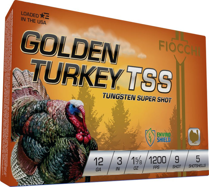 Fiocchi Golden Turkey TSS 12 Gauge 3IN 1 5/8OZ 