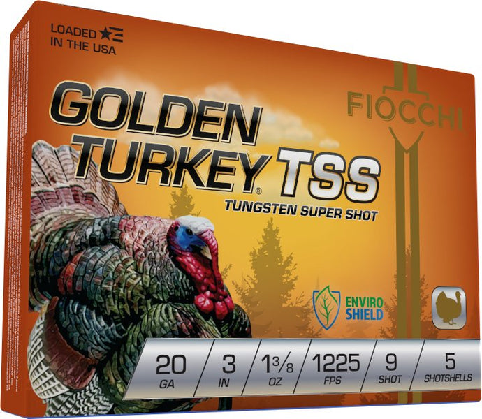 Fiocchi Golden Turkey TSS 20 Gauge 3IN 1 3/8OZ 
