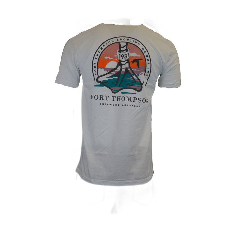 Load image into Gallery viewer, Fort Thompson Beach Foot Vibe Tee Mens T-Shirts- Fort Thompson
