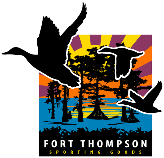 Fort Thompson Cypress Sunrise Sticker Stickers- Fort Thompson