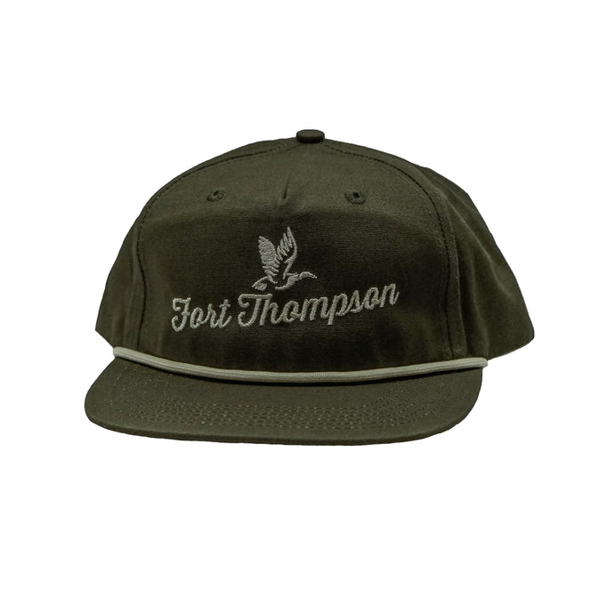 Fort Thompson Embroidered Rope Style Hat FT Mens Hats- Fort Thompson