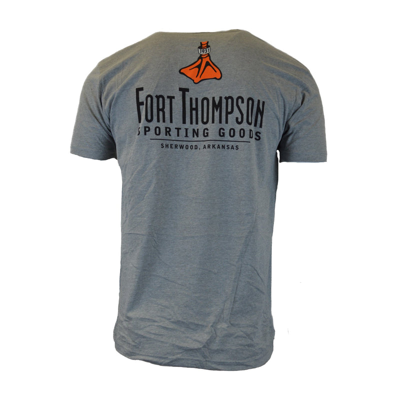 Load image into Gallery viewer, Fort Thompson Men&#39;s Logo T-Shirt Short Sleeve Mens Shirts- Fort Thompson
