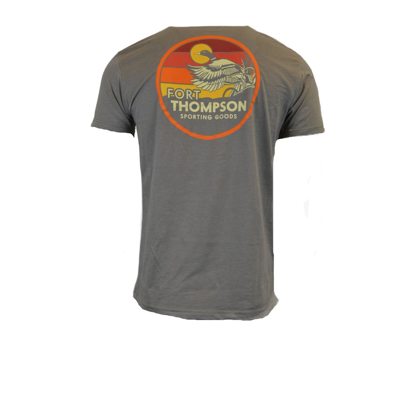 Load image into Gallery viewer, Fort Thompson Retro Patch Tee 2023 Mens T-Shirts- Fort Thompson
