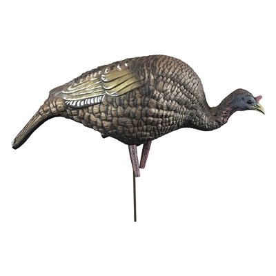 Higdon Hard Body Feeder Hen Turkey Decoy Turkey Decoys- Fort Thompson