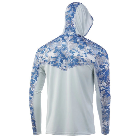 Huk Icon X Tide Change Hoodie Mens Shirts- Fort Thompson