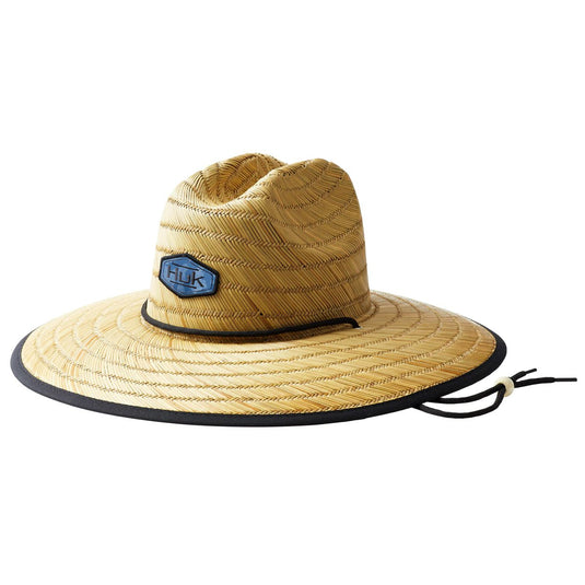 Huk Running Lakes Straw Hat Mens Hats- Fort Thompson