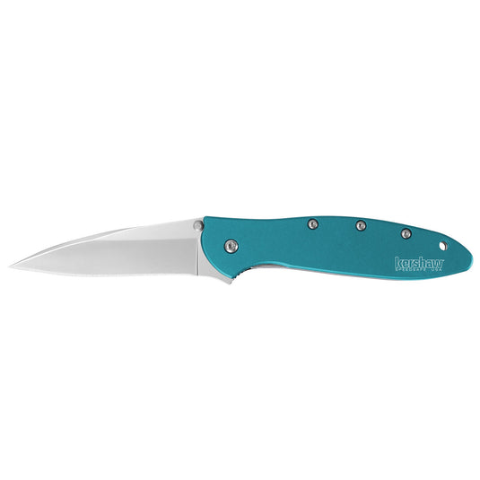 Kershaw Drop Point Leek 1660TEAL Knife Knives- Fort Thompson