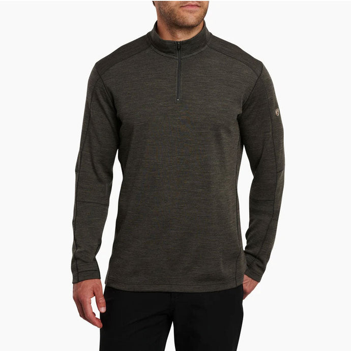 Kuhl Invigoratr 1/4 Jacket in the color Olive.