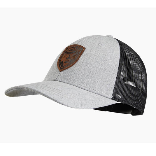 Kuhl Rustik Born Trucker Hat in the color Heather Gray.