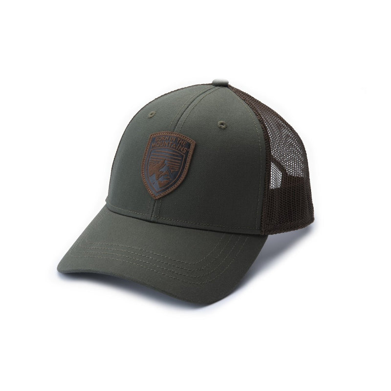 Load image into Gallery viewer, Kuhl Rustik Born Trucker Hat in the color Olive.
