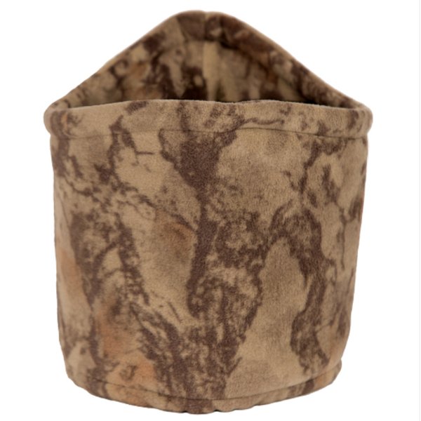 Natural Gear Windproof Camo Fleece Neck Gaiter in the color Natural Camo.