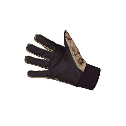 Inside of the Natural Gear Hydra-Stretch Waterfowler's Shooting Glove.