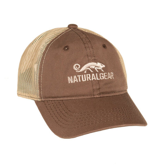 Natural Gear Logo Mesh Back Cap Mens Hats- Fort Thompson