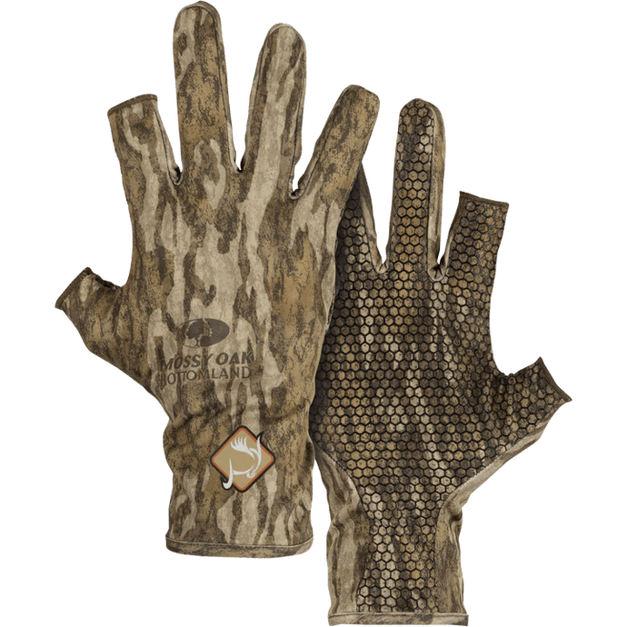 Ol' Tom Fingerless Performance Stretch-Fit Turkey Gloves Gloves- Fort Thompson