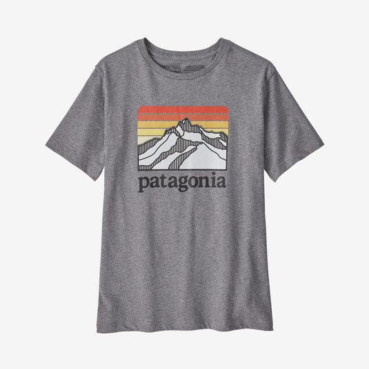 Patagonia Kids' Regenerative Organic Certified Cotton Graphic T-Shirt Youth T-Shirts- Fort Thompson