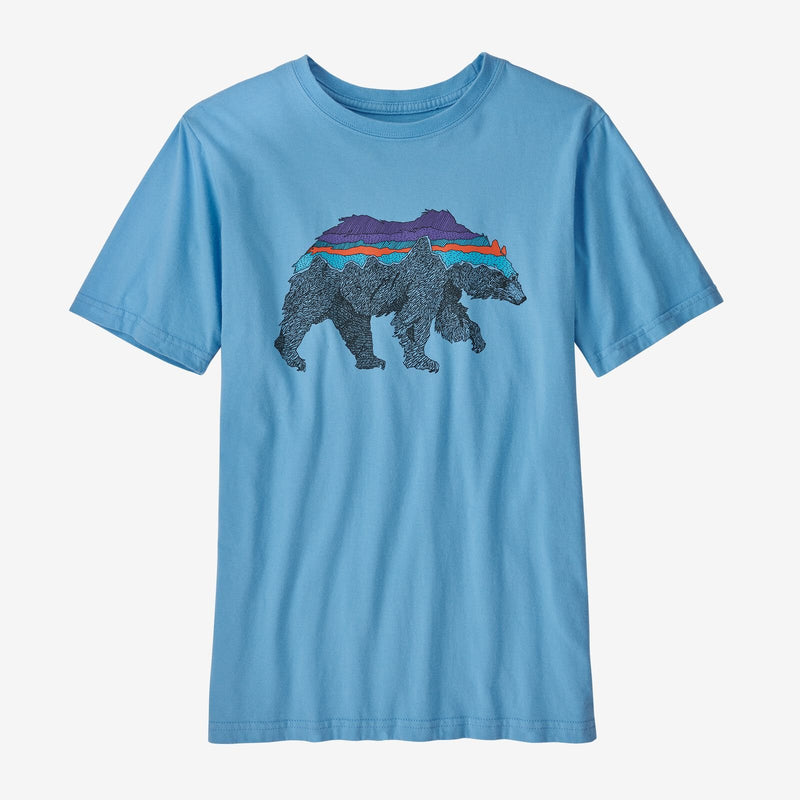 Load image into Gallery viewer, Patagonia Kids&#39; Regenerative Organic Certified Cotton Graphic T-Shirt Youth T-Shirts- Fort Thompson
