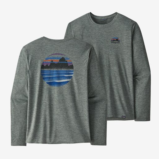 Load image into Gallery viewer, Patagonia Men&#39;s Long-Sleeved Capilene Cool Daily Graphic Shirt Mens Shirts- Fort Thompson
