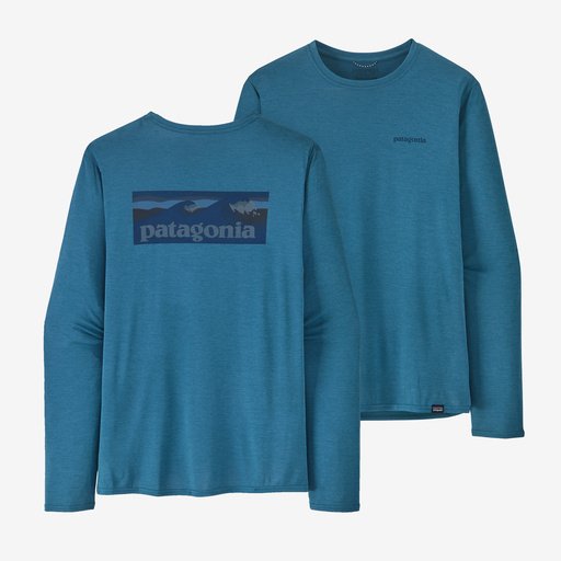 Load image into Gallery viewer, Patagonia Men&#39;s Long-Sleeved Capilene Cool Daily Graphic Shirt - Waters Mens Shirts- Fort Thompson

