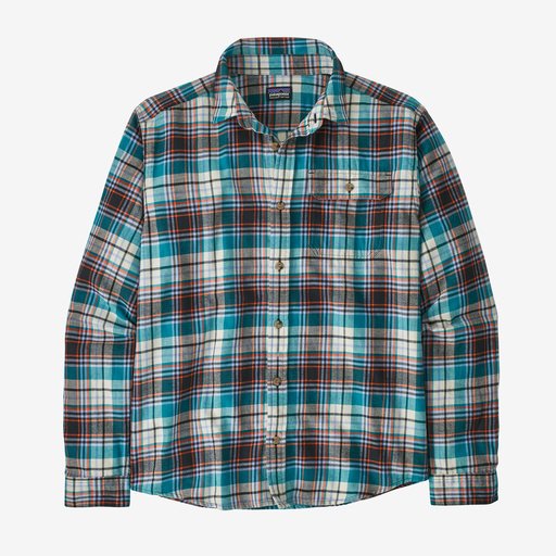 Load image into Gallery viewer, Patagonia Men&#39;s Long-Sleeved Cotton in Conversion Lightweight Fjord Flannel Shirt Mens Shirts- Fort Thompson
