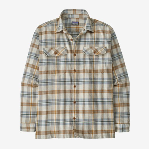 Load image into Gallery viewer, Patagonia Men&#39;s Long-Sleeved Organic Cotton Midweight Fjord Flannel Shirt Mens Shirts- Fort Thompson
