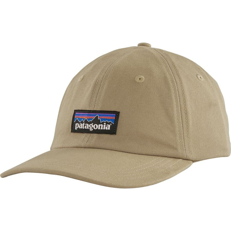 Load image into Gallery viewer, Patagonia P-6 Label Trad Cap in the color El Cap Khaki.
