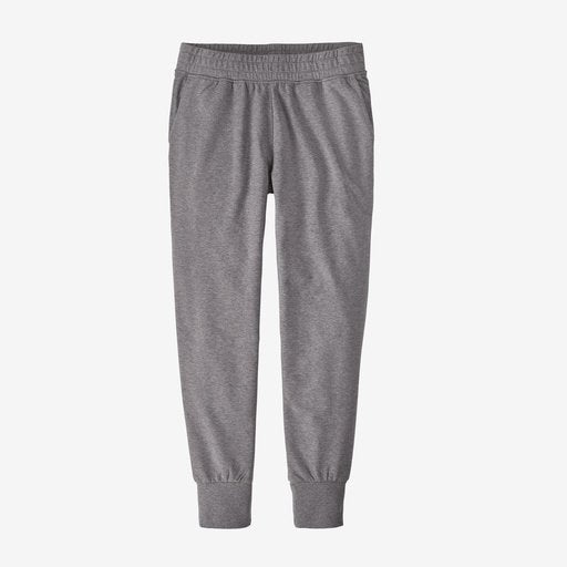 Load image into Gallery viewer, Patagonia Women&#39;s Ahnya Fleece Pants in the color Salt Grey.
