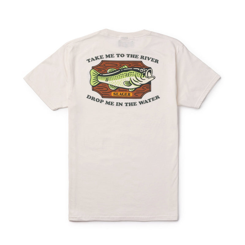 Load image into Gallery viewer, Seager Billy Bass Tee Mens T-Shirts- Fort Thompson
