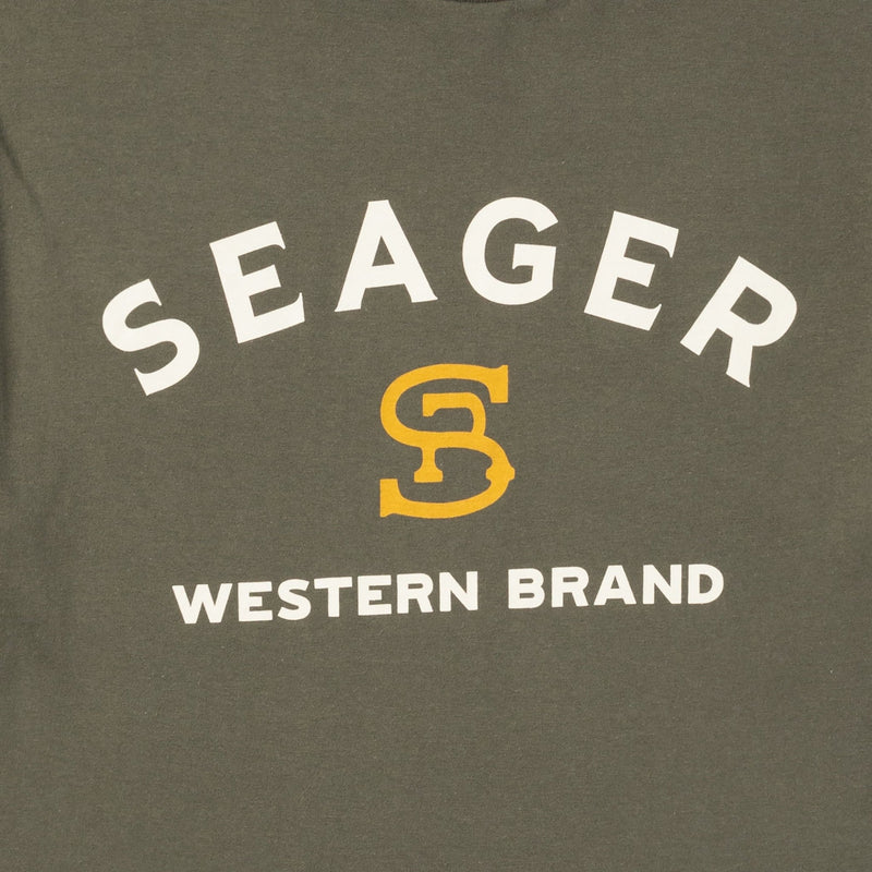 Load image into Gallery viewer, Seager Branded Short Sleeve Tee Mens T-Shirts- Fort Thompson
