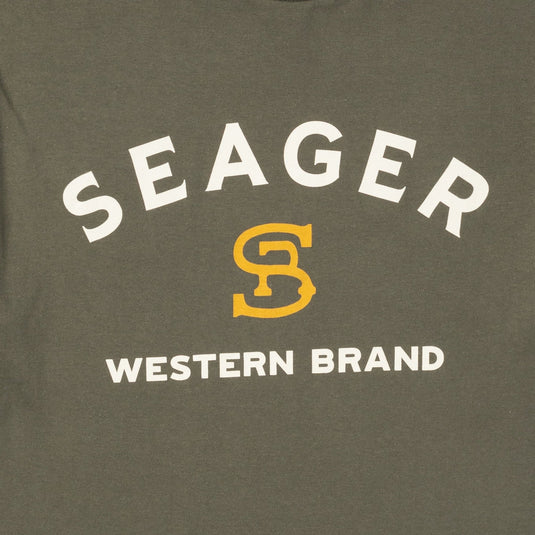 Seager Branded Short Sleeve Tee Mens T-Shirts- Fort Thompson