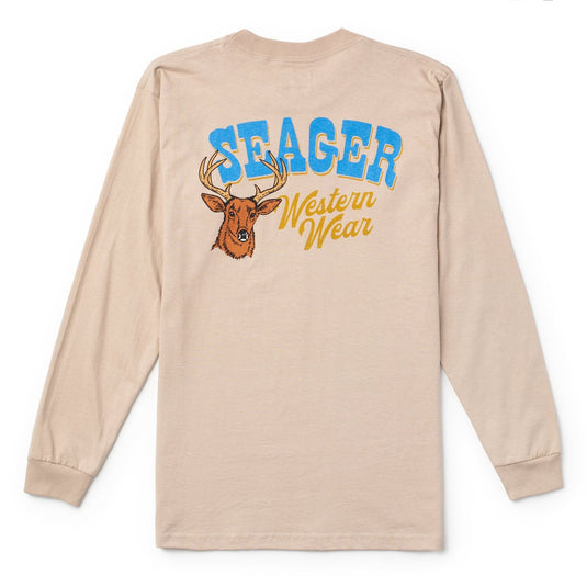 Seager Pointer Long Sleeve Tee Mens T-Shirts- Fort Thompson