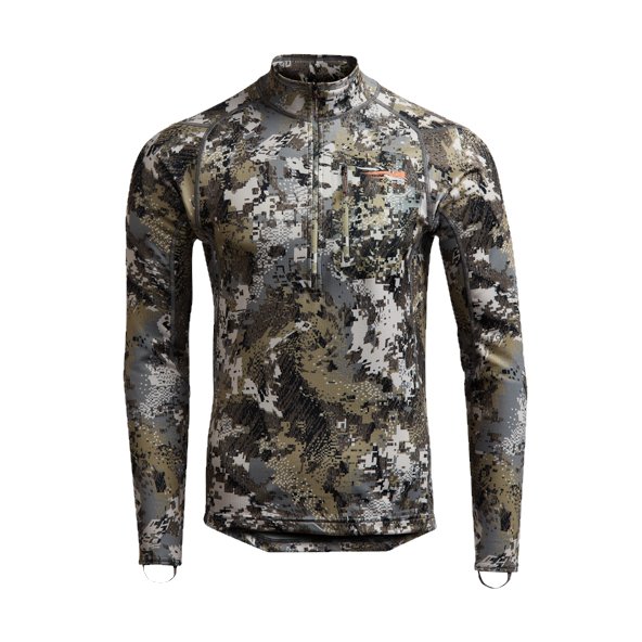 Sitka Core Midweight Zip-T Mens Shirts- Fort Thompson