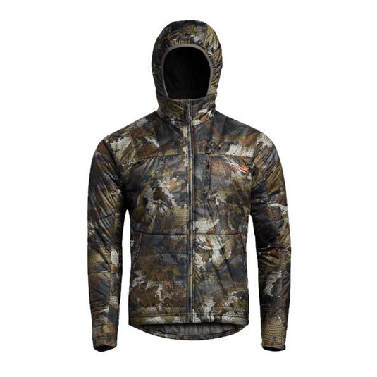 Sitka Kelvin Aerolite Jacket in the color Waterfowl Timber.