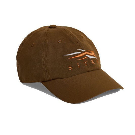 Sitka Traverse Cap in the color Mud featuring the Sitka Gear logo.