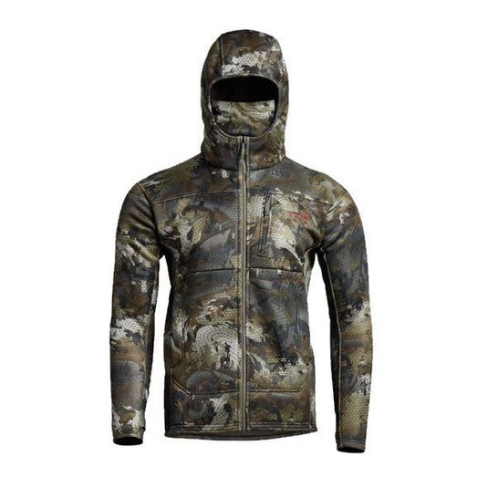 Sitka Traverse Hoody in the color Waterfowl Timber.