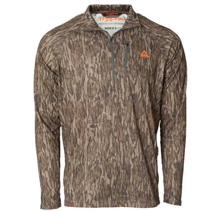 Thacha L-1 Lightweight 1/4 Zip Pullover in the color Bottomland.