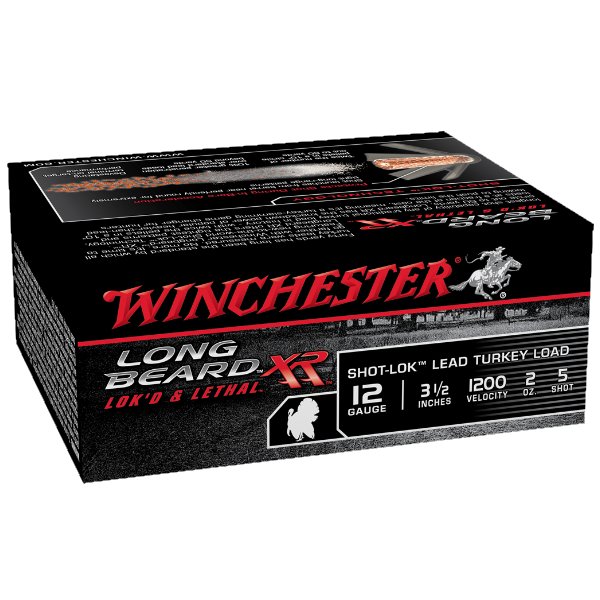 Load image into Gallery viewer, Winchester Ammo STLB12L5 Long Beard XR Shot-Lok Turkey 12 Gauge Shells 3.5&quot; 2 oz 5 Shot 10 Bx/ 10 Cs Turkey Loads- Fort Thompson
