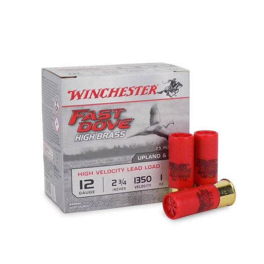 Winchester Fast Dove 12 GA 2.75" 1OZ 7.5 SHOT WFD127B-CASE Target Ammo- Fort Thompson