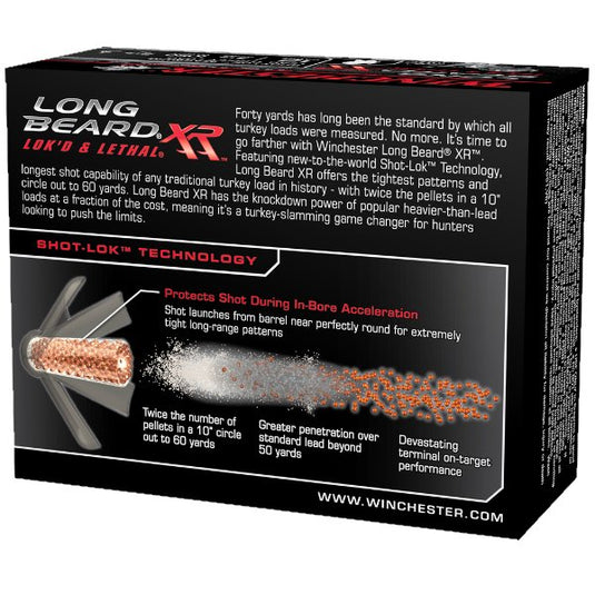 Winchester Long Beard XR Turkey Load STLB12LM4 12 Gauge Shells 3.5''