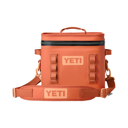 YETI Hopper Flip 12 in the color High Desert Clay.