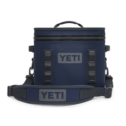 YETI Hopper Flip 12 in the color Navy.